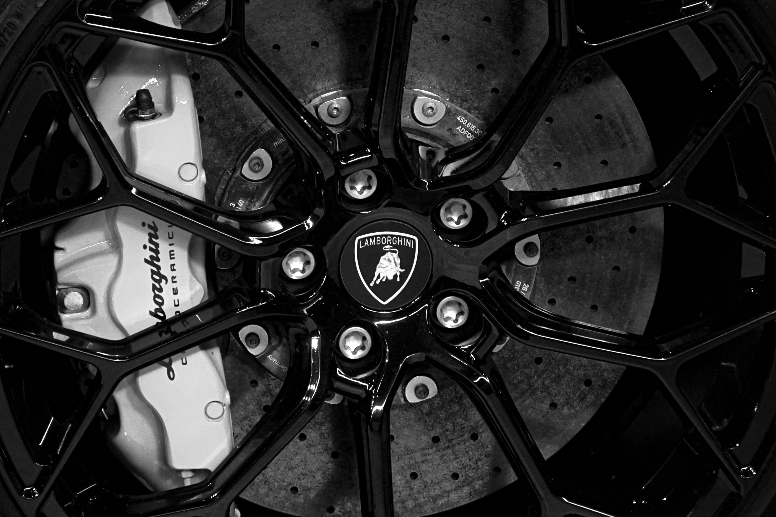 Détail automobile en atelier